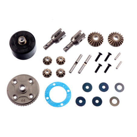 H.T. FRONT/REAR DIFFERENTIAL SET 44T: X7R/E/MGT/E