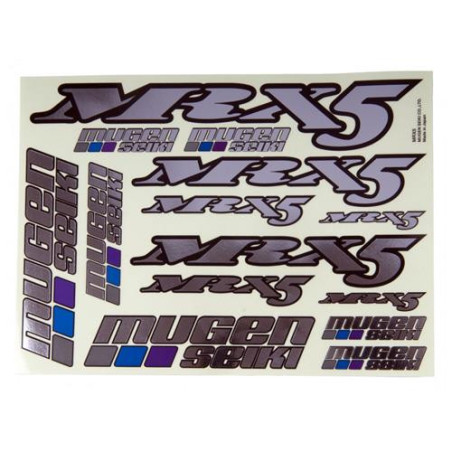 DECAL METALLIC MRX-5