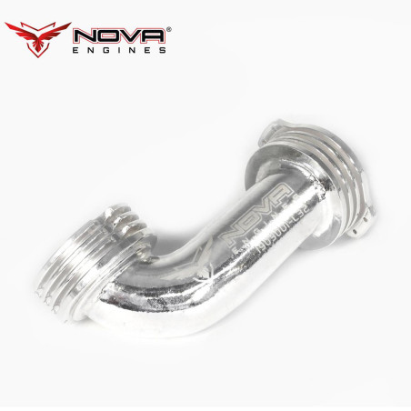 NOVA CONICAL MANIFOLD .21 ON ROAD 32MM 90º/30º (OR + 2 EXHAUST HEADER PIPE SPRING MEDIUM + 1 EXHAUST HEADER PIPE SPRING LONG )