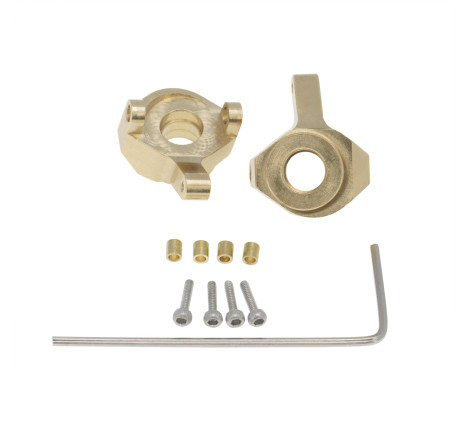 AXIAL SCX24 BRASS FRONT STEERING KNUCKLE 8G (2pcs)