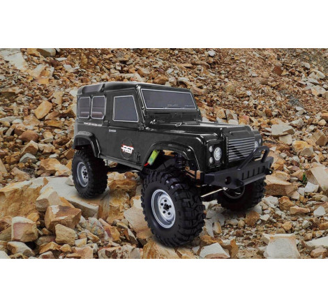 ROCK CRUISER RC4 4x4 RTR 1:10 WATERPROOF TRAIL CRAWLER BLACK RGT136100-BK