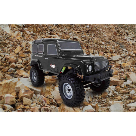 ROCK CRUISER RC4 4x4 RTR 1:10 WATERPROOF TRAIL CRAWLER BLACK RGT136100-BK