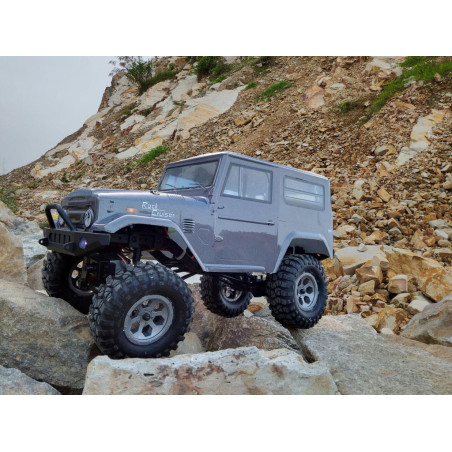 ROCK CRUISER RC4 4x4 RTR 1:10 WATERPROOF TRAIL CRAWLER METALLIC GREY RGT136100-MG