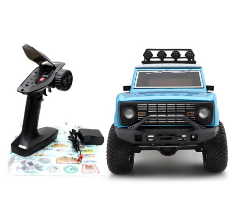 COCHE CRAWLER ROCK CRUISER V3FD 1/10 RGT136100 V3FD 4X4 WATERPROOF AZUL RTR