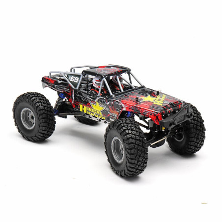 COCHE ROCK HAMMER 1/10 RGT1800-R WATERPROOF 4X4 ROJO RTR