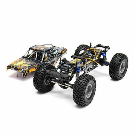 COCHE ROCK HAMMER 1/10 RGT1800-Y WATERPROOF 4X4 AMARILLO RTR