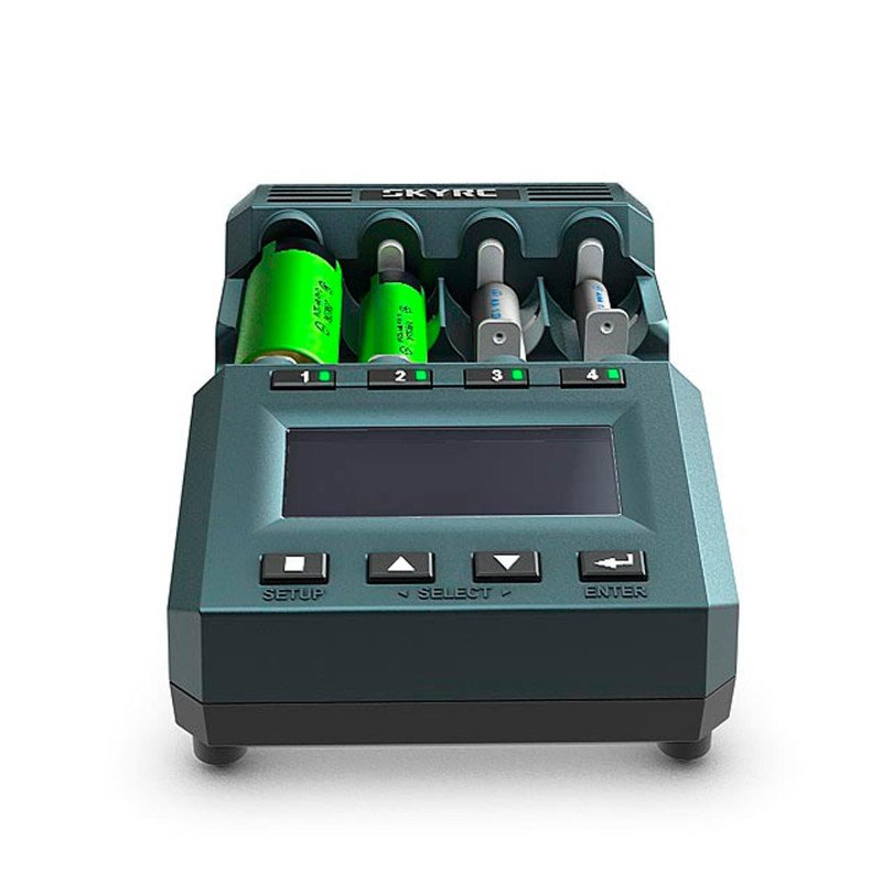 SkyRC - CARGADOR ANALIZADOR MC300 PARA 4XAA/AAA DC 11-18V 4A SKYRC