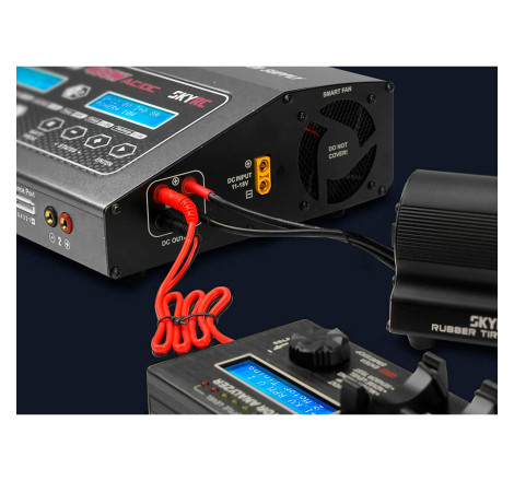 SKYRC D400AC/DC LIPO 1-7S 20A 2X200W 240AC CHARGER