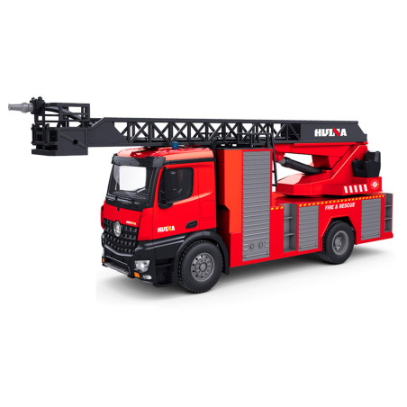 HUINA 1561 1:14 2.4GHZ 22-CH FIRE FIGHTING RC TRUCK W/ WATER SPRYING LADDER