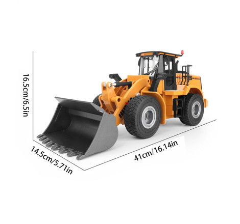 HUINA 1567 1:24 SCALE 2.4G 9CH RC LOADER