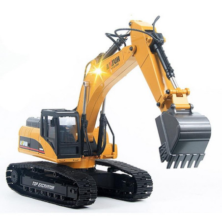 HUINA 1580 1/14 SCALE  2,4G 23CH ALL-METAL RC EXCAVATOR