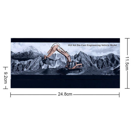 HU1710-2 1:50 SCALE EXCAVATOR COLLECTIBLE STATIC MODEL 
