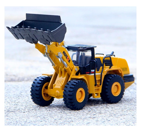 BULLDOZER HUINA 1714 1/50 ESTATICA