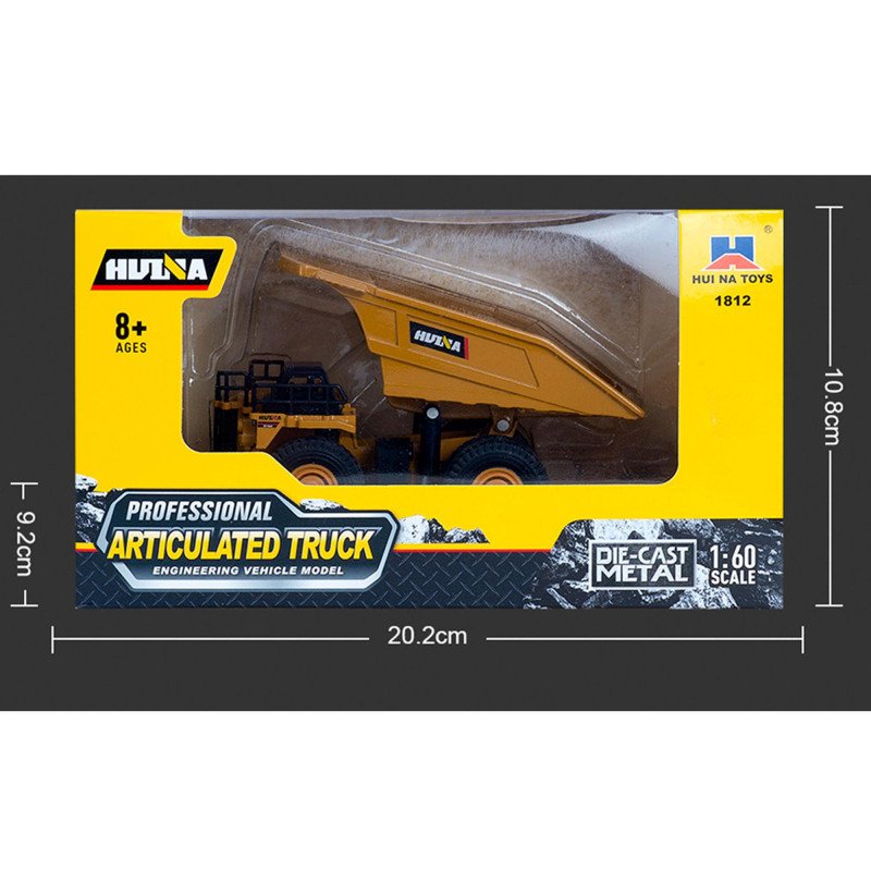 Dumper Huina 1553 Scala 1/16 RTR: Pronto All'uso, Nuovo Di Zecca!