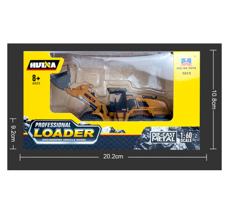 BULLDOZER HUINA 1813 1/60 ESTATICA