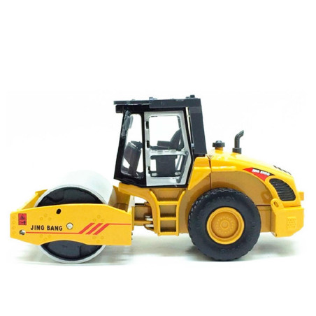 HUINA 1815 1:60 SCALE SMOOTH DRUM COMPACTOR STATIC MODEL