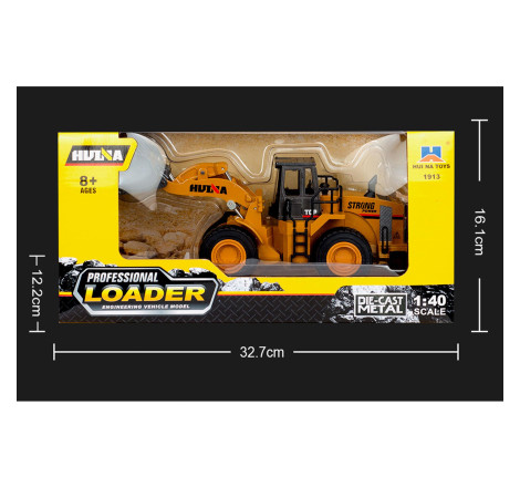 HUINA 1913 1:40 SCALE ALLOY  LOADER STATIC