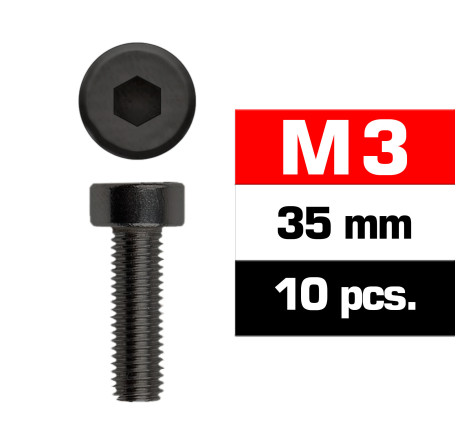 M3x35mm CAP HEAD SCREWS (10 pcs)