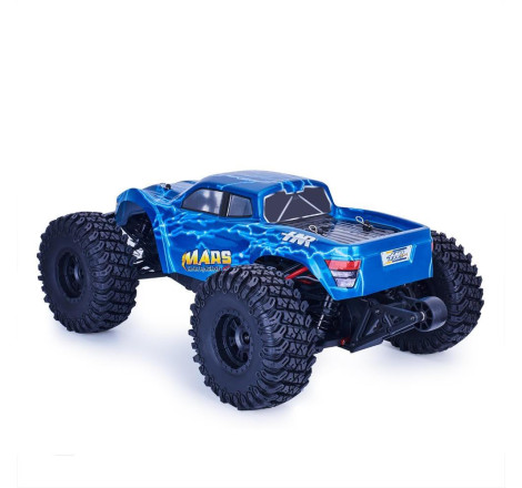 COCHE MARS BAJA 1/10 BRUSHLESS 80A 3600KW HNR9801-B WATERPROOF 4X4 AZUL RTR