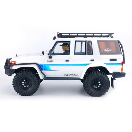 COCHE CRAWLER RESCUER1/10 RGT86190 4X4 WATERPROOF BLANCO RTR