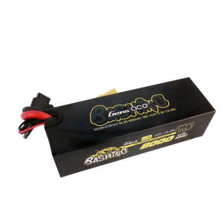 GENS ACE G-TECH 8000 mAh 14.8V 100C 4S2P WITH EC5 BASHING SERIES - GEA8K4S10E5GT