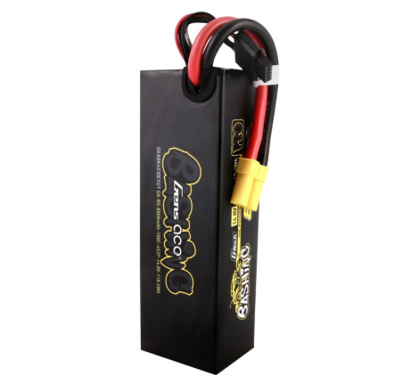 GENS ACEG-TECH  8000 mAh 14.8V 100C 4S2P WITH EC5 BASHING SERIES - GEA8K4S10E5GT