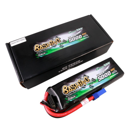 GENS ACE G-TECH 5000 mAh 11.1V 60C 3S1P WITH EC5 BASHING SERIES-GEA503S60E5GT