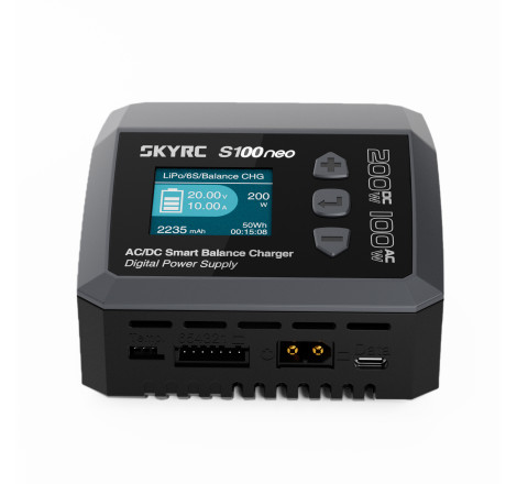 SKYRC S100NEO AC/DC MULTI-FUNCTION SMART LIPO 1-6S 12A CHARGER