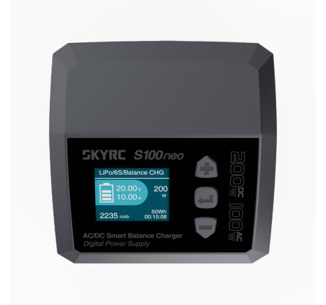 SKYRC S100NEO AC/DC MULTI-FUNCTION SMART LIPO 1-6S 12A CHARGER