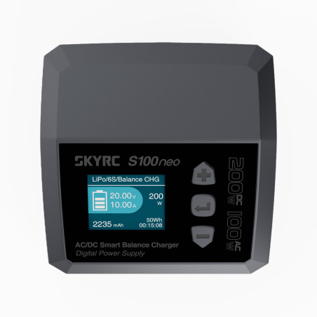 SKYRC S100NEO AC/DC MULTI-FUNCTION SMART LIPO 1-6S 12A CHARGER