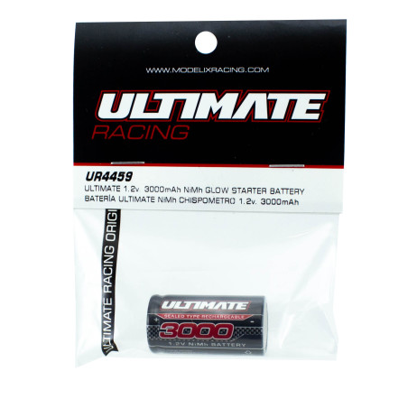 ULTIMATE 1.2v. 3000mAh NiMh GLOW STARTER BATTERY