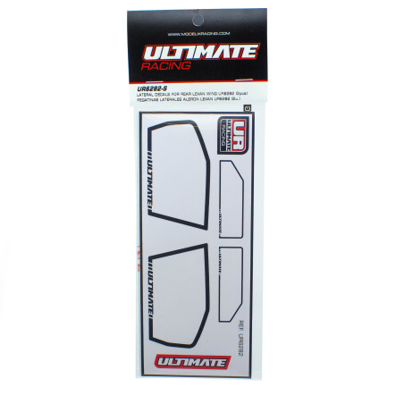 LATERAL DECALS FOR REAR LEXAN WING UR6282 (2pcs)