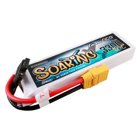 GENS ACE SOARING G-TECH 3300 mAh 11.1V 30C 3S1P WITH XT90-GEA333S30X9GT