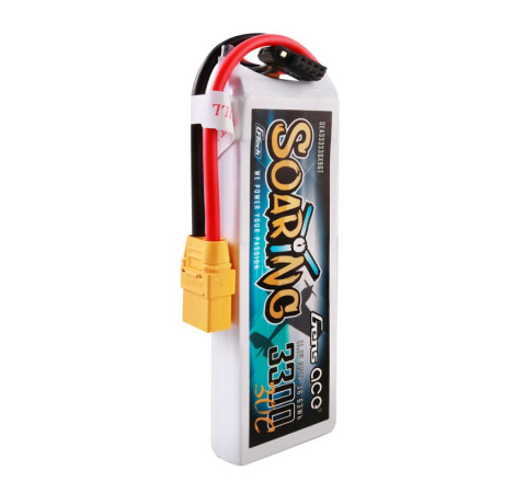 GENS ACE SOARING G-TECH 3300 mAh 11.1V 30C 3S1P WITH XT90-GEA333S30X9GT