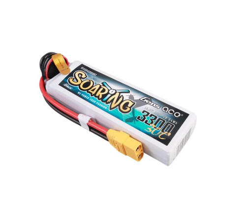 GENS ACE G-TECH SOARING 3300 mAh 14.8V 30C 4S1P WITH XT90-GEA334S30X9GT