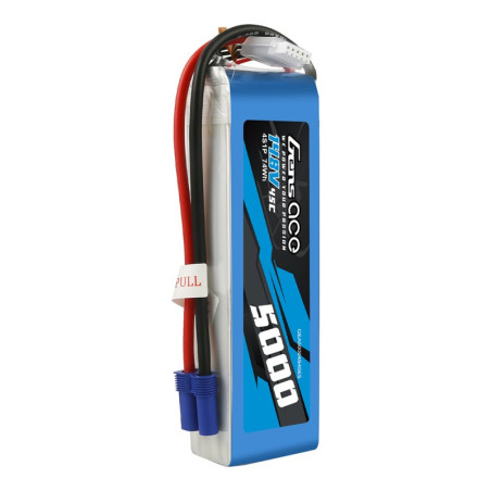 GENS ACE 5000 mAh 14.8V 45C 4S1P WITH EC5 -GEA50004S45E5