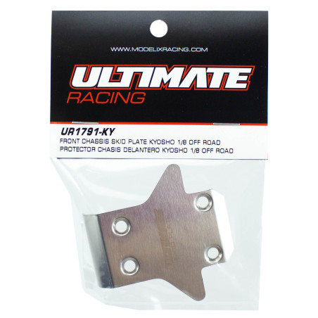 ULTIMATE FRONT CHASSIS SKID PLATE KYOSHO 1/8 OFF ROAD