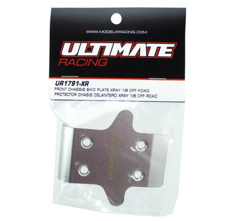 ULTIMATE FRONT CHASSIS SKID PLATE XRAY 1/8 OFF ROAD