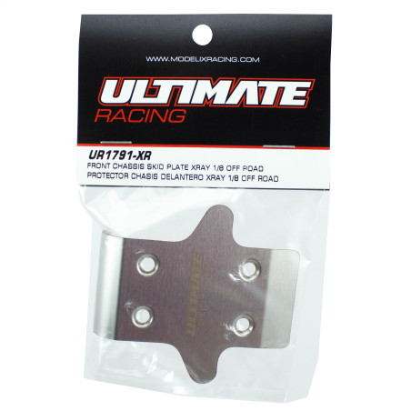 ULTIMATE FRONT CHASSIS SKID PLATE XRAY 1/8 OFF ROAD