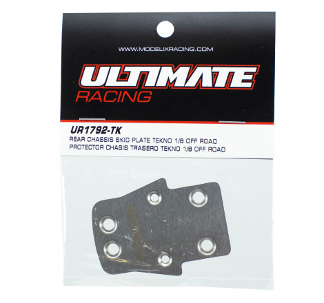 ULTIMATE REAR CHASSIS SKID PLATE TEKNO 1/8 OFF ROAD