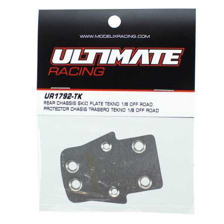 ULTIMATE REAR CHASSIS SKID PLATE TEKNO 1/8 OFF ROAD