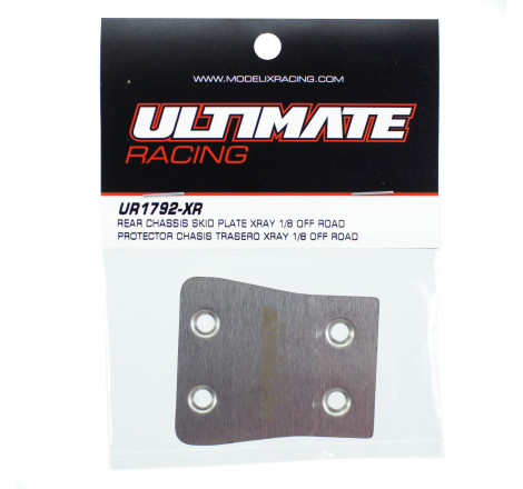 ULTIMATE REAR CHASSIS SKID PLATE XRAY 1/8 OFF ROAD