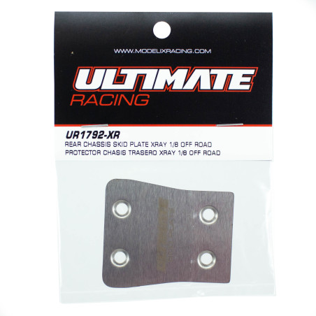 ULTIMATE REAR CHASSIS SKID PLATE XRAY 1/8 OFF ROAD