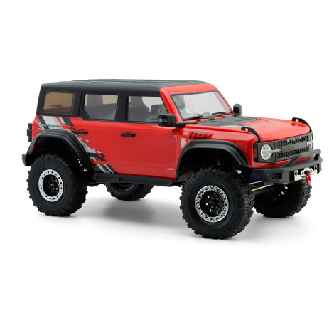 PRO 4x4 RTR 1:10 WATERPROOF TRAIL CRAWLER RED RGT86130