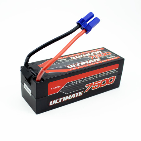 ULTIMATE GRAPHENE HV LiPo BATTERY STICK PACK 15,2v. 7500 mAh 120C EC5