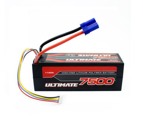 ULTIMATE GRAPHENE HV LiPo BATTERY STICK PACK 15,2v. 7500 mAh 120C EC5
