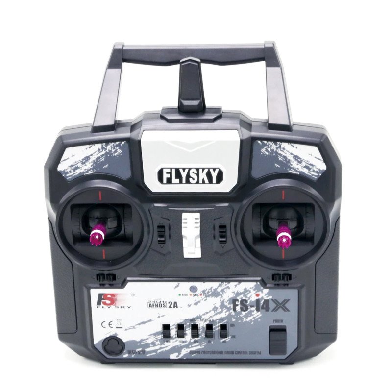 FLYSKY - EMISORA i4X 4CH CON RECEPTOR A6 (6CH AFHDS 2A) FLYSKY