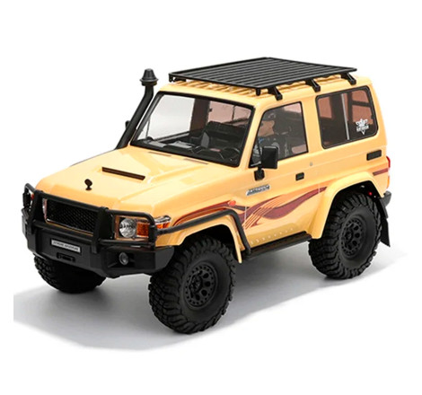 COCHE ROCK CRAWLER INTRUDER 1/10 RGT86020 WATERPROOF 4X4 AMARILLO RTR