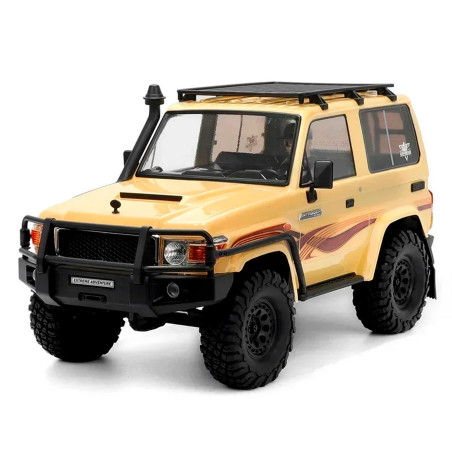 COCHE ROCK CRAWLER INTRUDER 1/10 RGT86020 WATERPROOF 4X4 AMARILLO RTR