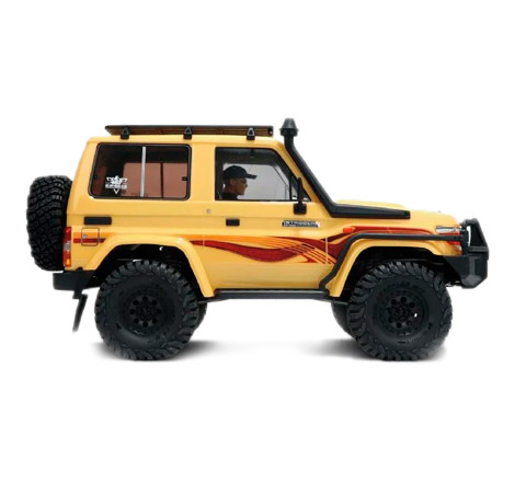 COCHE ROCK CRAWLER INTRUDER 1/10 RGT86020 WATERPROOF 4X4 AMARILLO RTR